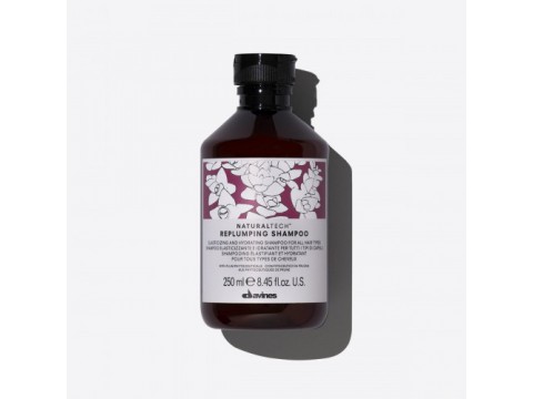 DAVINES Replumping šampūnas yra skirtas plaukų elastingumui ir tvirtumui, 250ml